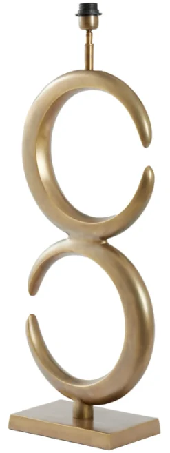 Light & Living Tafellampen|Tafellamp Lune kleur Antiek brons