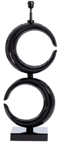 Light & Living Tafellampen|Tafellamp Maan kleur Zwart