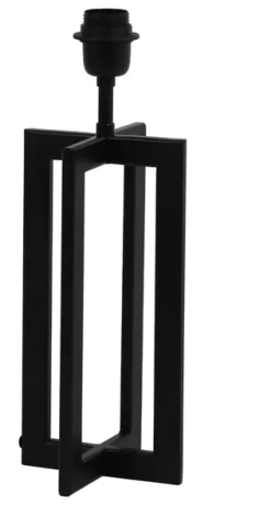Light & Living Tafellampen|Tafellamp Mace 35cm, kleur (excl. kap) Mat Zwart