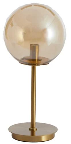 Light & Living Tafellampen|Tafellamp Medina 43cm, kleur /Goud Amber