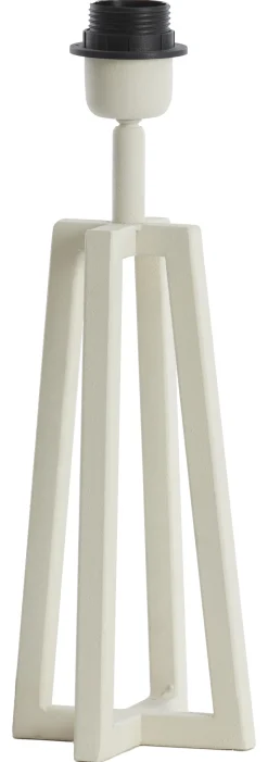 Light & Living Tafellampen|Tafellamp Miley kleur Crème (excl. kap) Cru00e8me