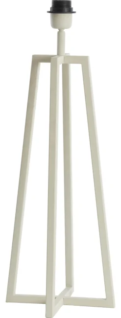 Light & Living Tafellampen|Tafellamp Miley kleur Crème (excl. kap) Cru00e8me