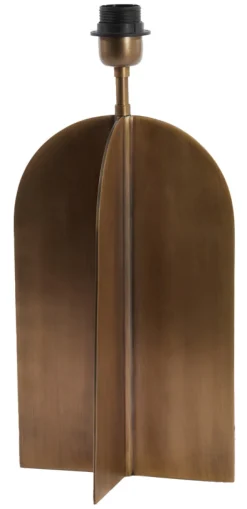 Light & Living Tafellampen|Tafellamp Molago kleur (excl. kap) Antiek brons