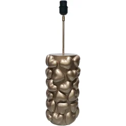 Richmond Interiors Tafellampen|Tafellamp Nancy 69cm (excl. kap) Goud