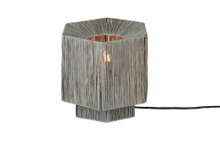 GOOD&MOJO Tafellampen|Tafellamp Panama Raffia, 26cm