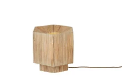 GOOD&MOJO Tafellampen|Tafellamp Panama Raffia, 26cm