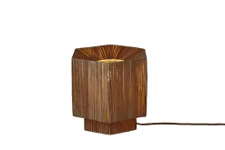 GOOD&MOJO Tafellampen|Tafellamp Panama Raffia, 26cm