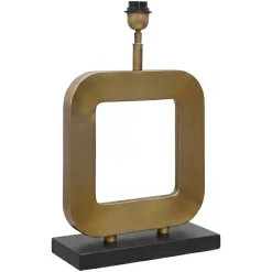 Richmond Interiors Tafellampen|Tafellamp Park 50cm, kleur Antique Brass