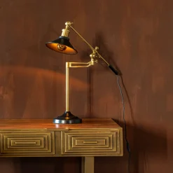 Dutchbone Tafellampen|Tafellamp Penelope kleur Zwart