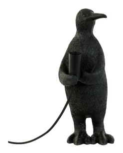 Light & Living Tafellampen|Tafellamp Penguin kleur Mat Zwart