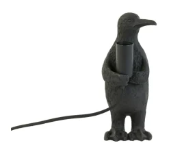 Light & Living Tafellampen|Tafellamp Penguin kleur Mat Zwart