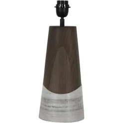 Richmond Interiors Tafellampen|Tafellamp Peyton 32cm, kleur Smoked Charchoal