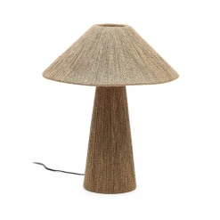 Kave Home Tafellampen|Tafellamp Renee Jute, 46cm