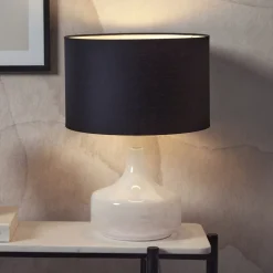 it's about RoMi Tafellampen|Tafellamp Reykjavik Linnen, 46cm