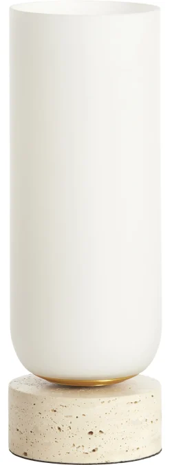 Light & Living Tafellampen|Tafellamp Rylano Melkglas Melkwit