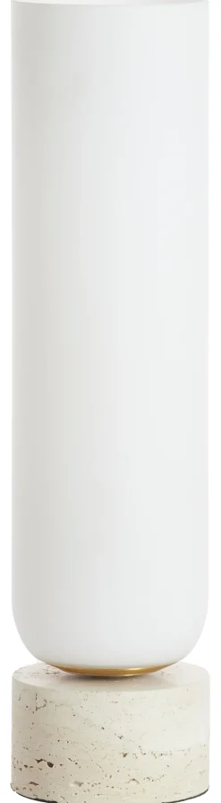 Light & Living Tafellampen|Tafellamp Rylano Melkglas Melkwit