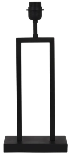 Light & Living Tafellampen|Tafellamp Shiva kleur (excl. kap) Mat Zwart