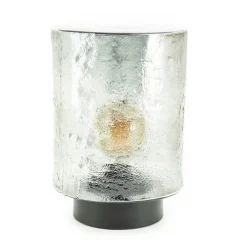 By-Boo Tafellampen|Tafellamp Silon Glas Zwart