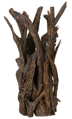 MUST Living Tafellampen|Tafellamp Spot Teakhout, 60cm Zwart