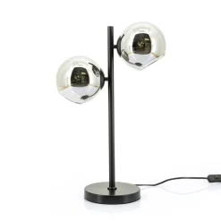 By-Boo Tafellampen|Tafellamp Stellar 2-lamps Zwart