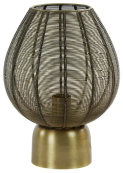 Light & Living Tafellampen|Tafellamp Suneko kleur Antiek brons