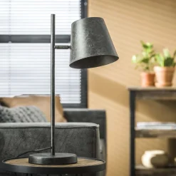 LifestyleFurn Tafellampen|Tafellamp Telly Charcoal