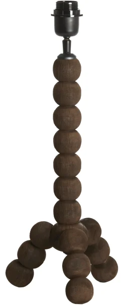 Light & Living Tafellampen|Tafellamp Veglio Mangohout, 40cm (excl. kap)