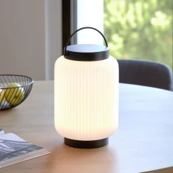 Kave Home Tafellampen Voor Buiten|Tafellampen|Tafellamp Verona Zwart