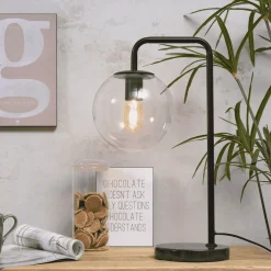 it's about RoMi Tafellampen|Tafellamp Warsaw 53cm Zwart