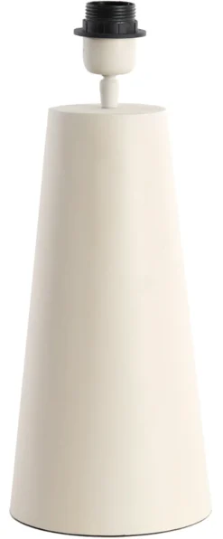 Light & Living Tafellampen|Tafellamp Yelos 35cm (excl. kap) Cru00e8me