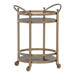 Richmond Interiors Trolleys|Trolley Hendricks kleur Brushed gold