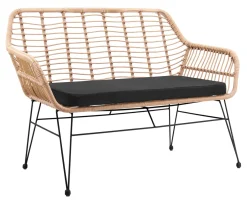 Artistiq Living Tuinbanken|Tuinbank Haris 120cm, Rotanlook