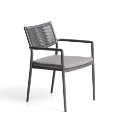 Kave Home Terrasstoelen|Tuinstoel Argasi Touw