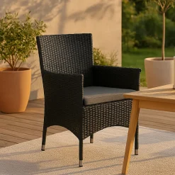 Nohr Terrasstoelen|Tuinstoel Charnae Wicker