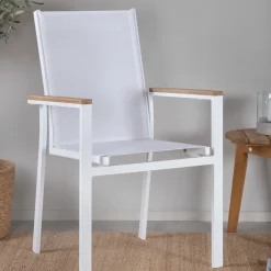 Nohr Terrasstoelen|Tuinstoel Dakisha kleur Wit