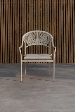 Nohr Terrasstoelen|Tuinstoel Deon kleur Beige