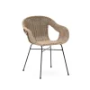 Kave Home Terrasstoelen|Tuinstoel Eltiera Rattan