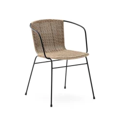 Kave Home Terrasstoelen|Tuinstoel Eltiera Rattan