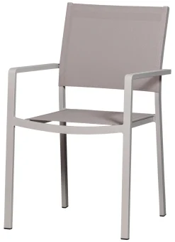 WOOOD Terrasstoelen|Tuinstoel Fowl Textileen Zand