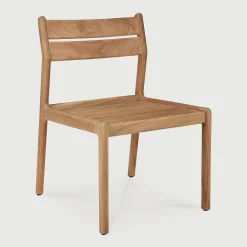 Ethnicraft Terrasstoelen|Tuinstoel Jack Teakhout, kleur Naturel
