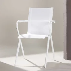 Nohr Terrasstoelen|Tuinstoel Kinzie Stapelbaar, Textileen