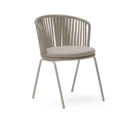 Kave Home Terrasstoelen|Tuinstoel Saconca Gevlochten touw