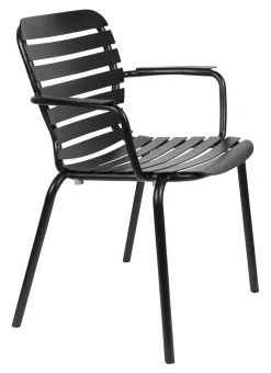 Zuiver Terrasstoelen|Tuinstoel Vondel Met armleuning, Aluminium