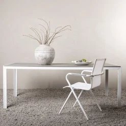 Nohr Eettafels Voor In Je Tuin|Tuintafel Erikka Polywood, kleur /Wit Grijs