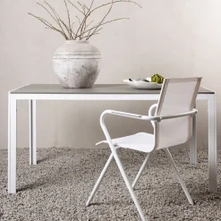 Nohr Eettafels Voor In Je Tuin|Tuintafel Erikka Polywood, kleur /Wit Grijs