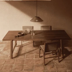 Kave Home Eettafels Voor In Je Tuin|Tuintafel Itani Acaciahout, 240 x 100cm