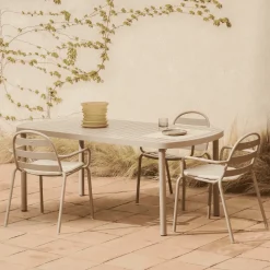 Kave Home Eettafels Voor In Je Tuin|Tuintafel Joncols 180 x 90cm
