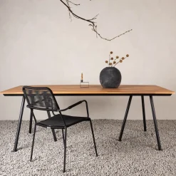 Nohr Eettafels Voor In Je Tuin|Tuintafel Terral Acaciahout, 200 x 100cm Naturel