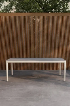 Nohr Eettafels Voor In Je Tuin|Tuintafel Zachari Keramisch glas, 220 x 100cm Beige