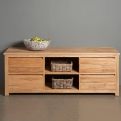 Tower Living Tv-Meubel Hout|TV-meubel Corona Teak, 160cm